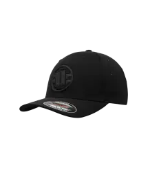 Pit Bull Full Cap Tech 3D Logo Schwarz