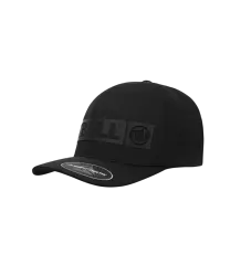 Pit Bull Snapback-Mütze Stretch Hilltop Schwarz