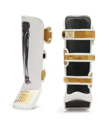 Leone1947 Schienbein- und Fußschoner Iuter White