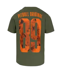 Pit Bull T-Shirt „Eighty Nine Dog“ in Dark Olive