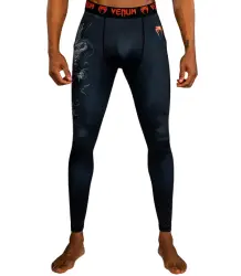 Venum Spats „Thunder Dragon“ in Schwarz/Grau/Kupfer