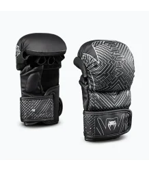 Venum MMA-Sparringshandschuhe Midnight Fury Schwarz/Grau/Silber
