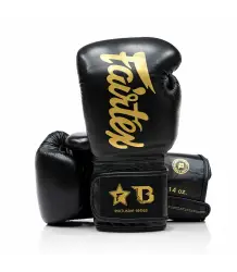 Fairtex Booster Boxhandschuhe FXB BG V2 Schwarz/Gold