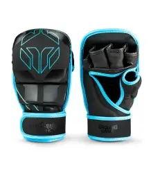 Ground Game MMA-Sparringshandschuhe Logo 3.0 Blau