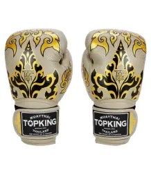 Top King Boxhandschuhe Kanok Beige