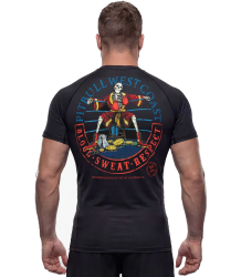 Pit Bull Rashguard mit kurzen Ärmeln (Shortsleeve) Champion Bloodline