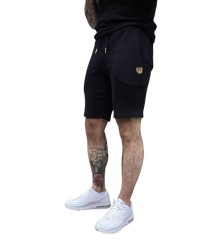 FURIA Herren-Jogginghose mit Stickerei, schwarz/gold
