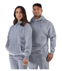 Hayabusa Unisex-Hoodie mit Kapuze „Essential“ – Blau