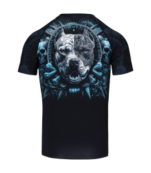 Pit Bull Rashguard mit kurzen Ärmeln (Shortsleeve) World Black