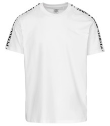 Pit Bull T-Shirt Herren-T-Shirt Tape Weiß/Schwarz