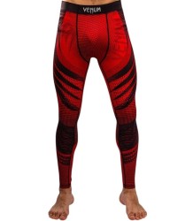Venum Leggings Spats Galactic 3.0 Rot/Silber
