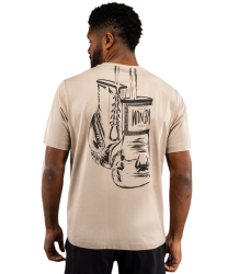 Venum T-Shirt „Cotton Fight Icons“ in Beige