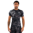 Venum Rashguard mit kurzen Ärmeln „Short Sleeve Rage & Workout“ Schwarz/Grau