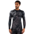 Venum Rashguard Long Sleeve – Langarm-Rashguard „Rage & Workout“ Schwarz/Grau