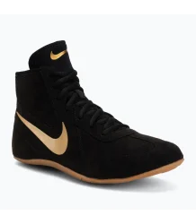 Nike Footsweep 2 Wrestling-Schuhe Schwarz/Metallic-Gold