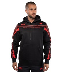 UFC Venum Kapuzenpullover „Authentic Fight Week Hoodie Unity“ Schwarz/Rot