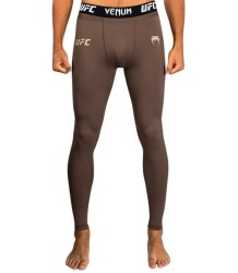 UFC Venum Leggings „Authentic Fight Week Spats“ in der Farbe „Unity Brown“