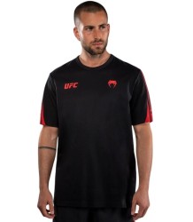 UFC by Venum T-Shirt mit kurzen Ärmeln „Authentic Fight Week Unity“ Schwarz/Rot