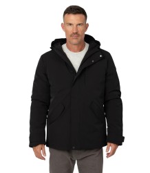 Pit Bull Winterjacke – Parka mit Kapuze „Hancock Black“