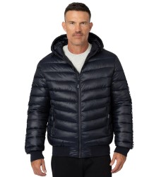 Pit Bull Winterjacke, gesteppt, mit Kapuze, Grand Dark Navy